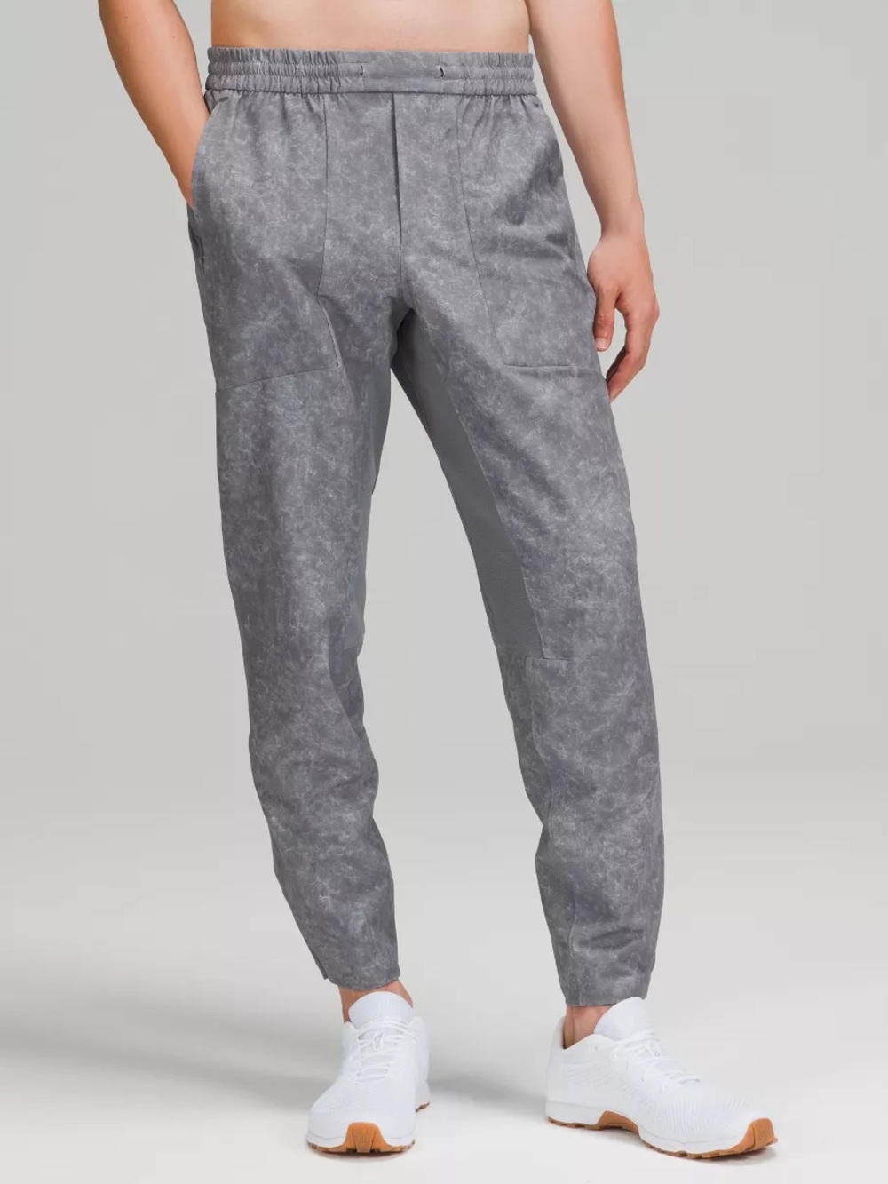 lululemon athletica Men's Washed Gray Jogger Pants